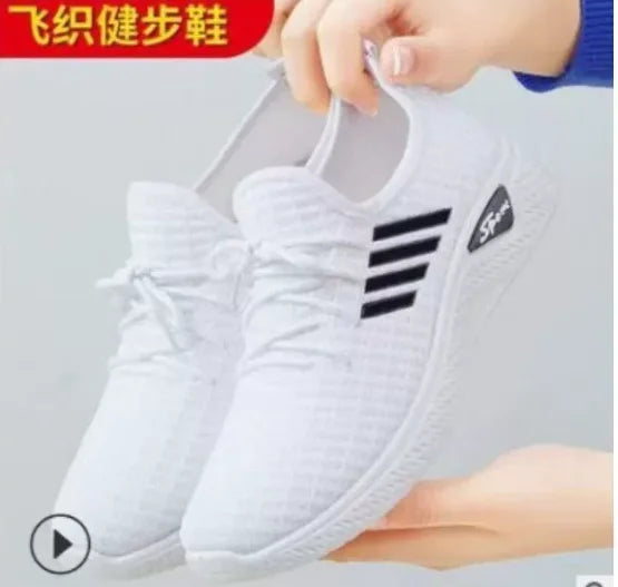 Women's running shoes Adult sneakers net shoes comfortable soft sneakers for women breathable casual shoes