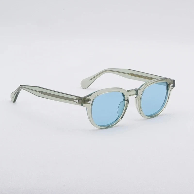 Sunglasses Man Johnny Depp Sun Glasses Woman Luxury Brand Design Vintage Acetate UV400 Driver Shade Lemtosh Polarized Goggles