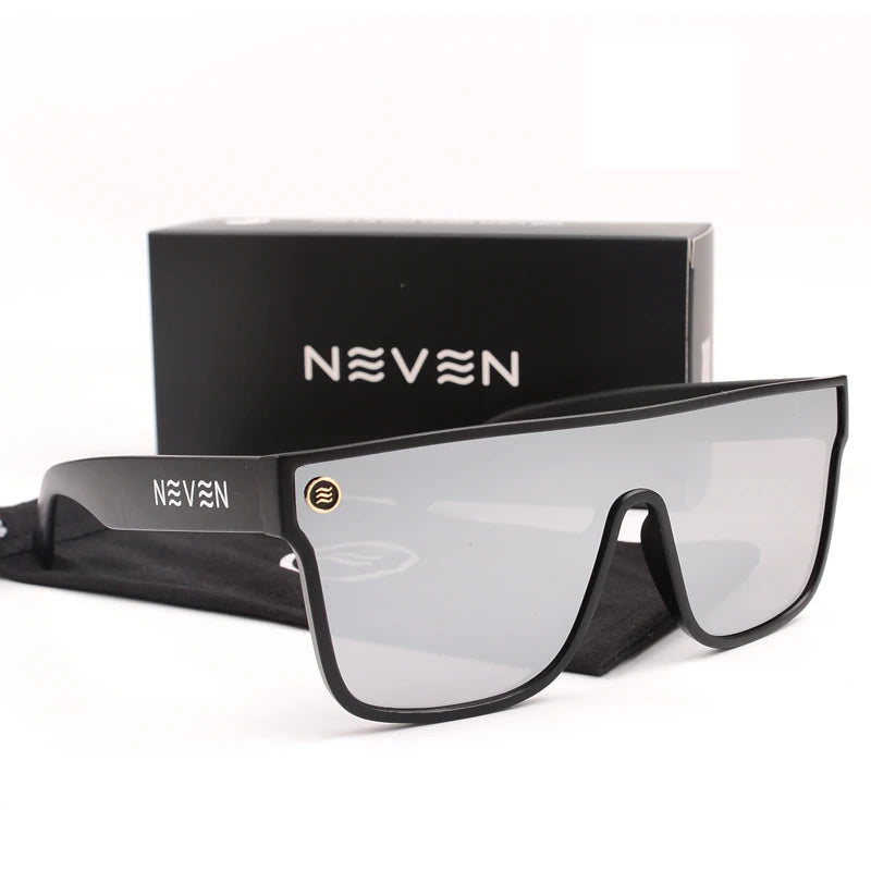NEW High quality luxury NEVEN brand sunglasses square Conjoined lens outdoors Cycling Women men Gradient lens sun glasses UV400