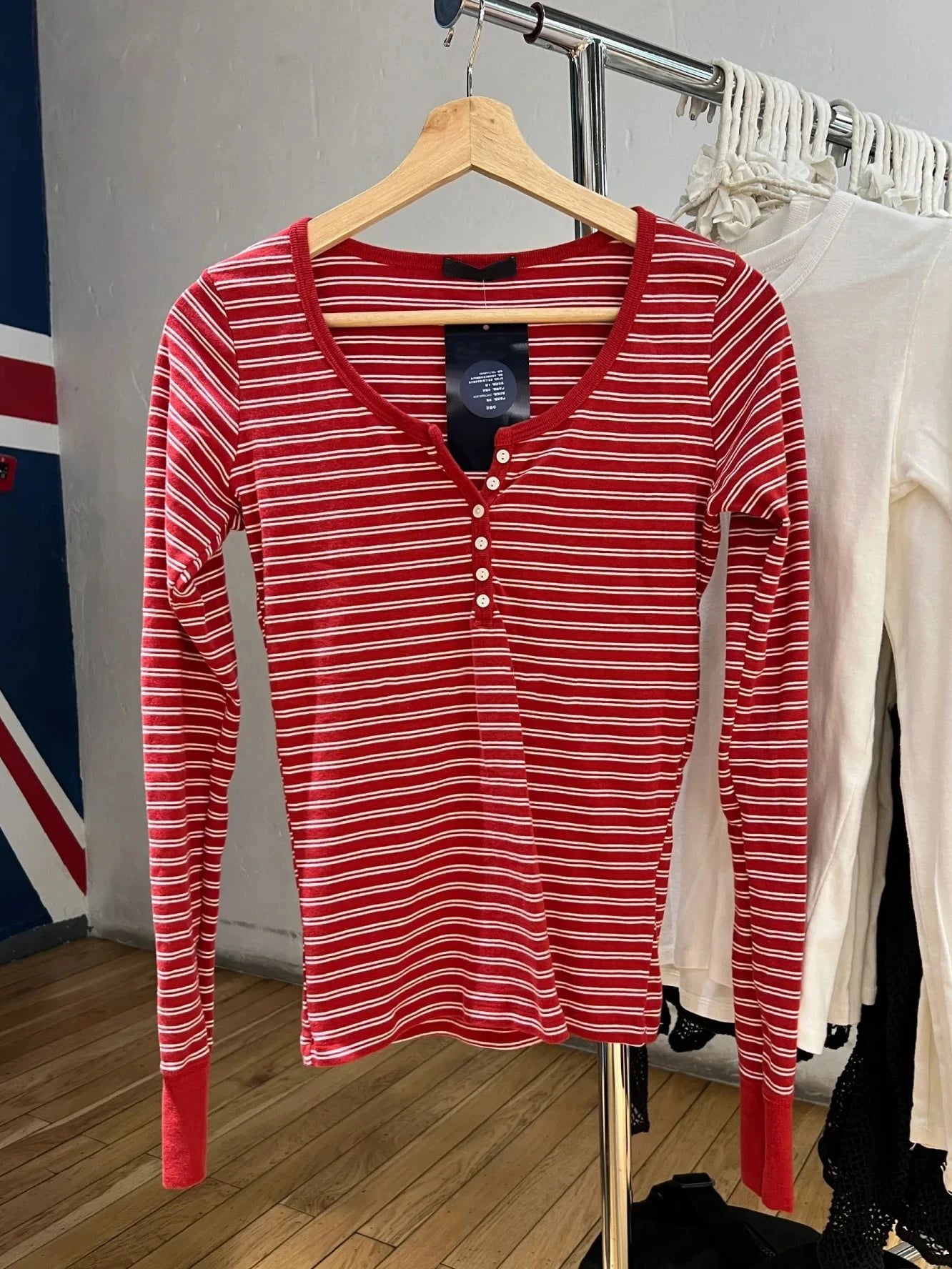 Pink Striped Slim Long Sleeve Tees Women Spring Casual Cotton O-neck Tshirt New Tops Clothes Sweet Cute  Vintage T-shirts Y2K