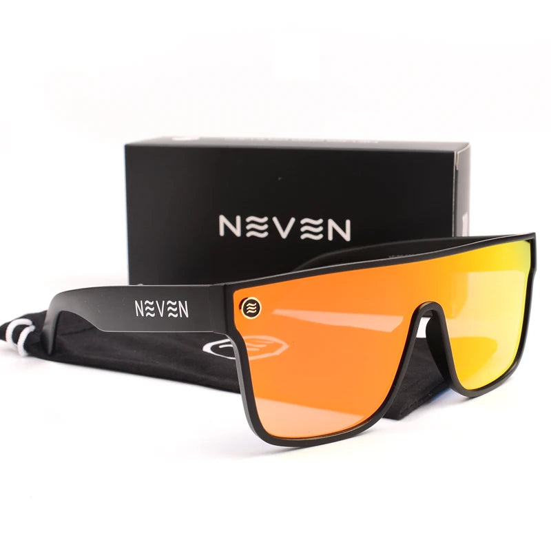 NEW High quality luxury NEVEN brand sunglasses square Conjoined lens outdoors Cycling Women men Gradient lens sun glasses UV400
