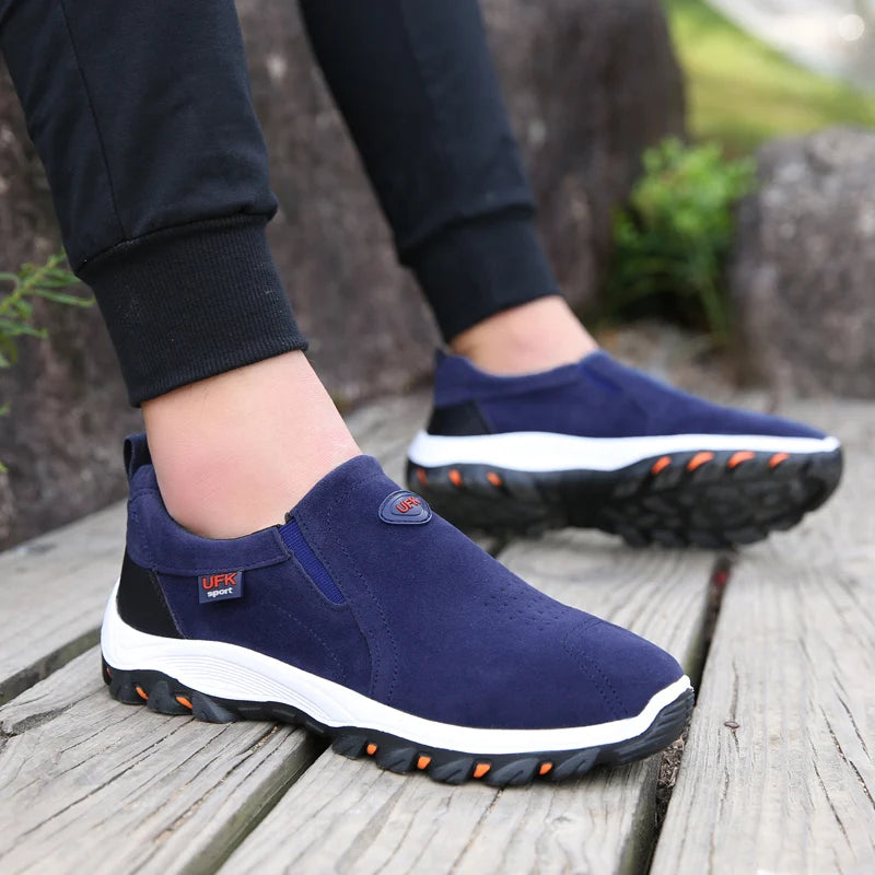 Men's Fashionable Casual Sports Shoes, Outdoor Walking and Hiking Shoes, Loafers, Comfortable Shoes, Lightweight, Plus Size38-50