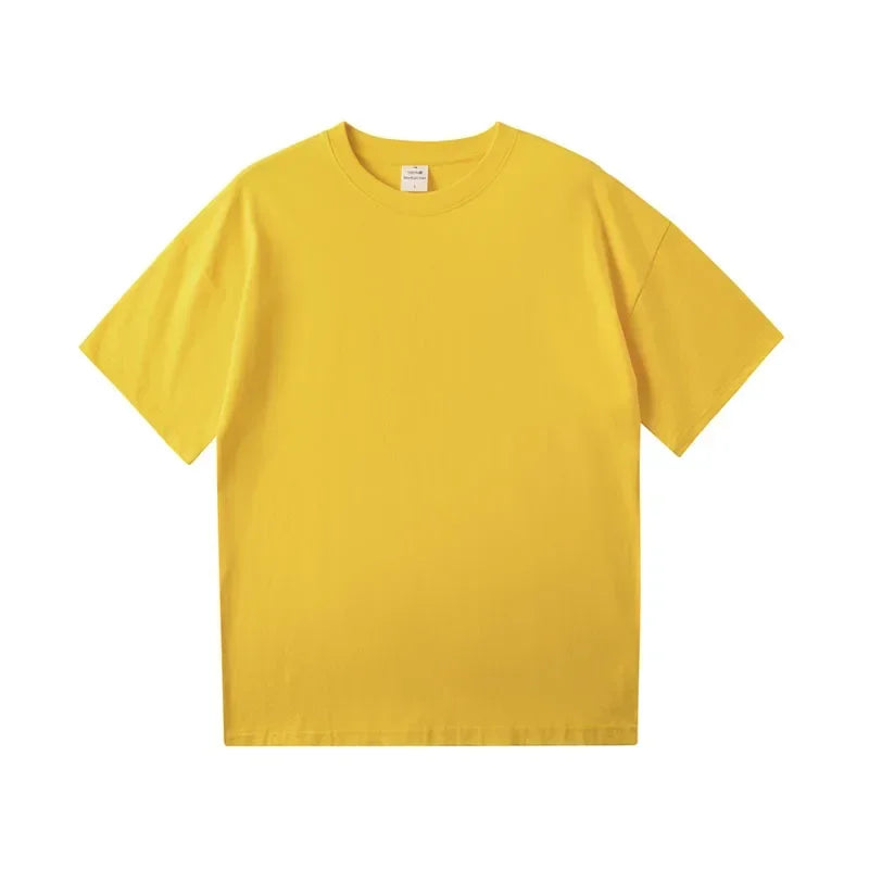 YSZWDBLX T-shirt Women 2025 Summer Short Sleeve O-neck Tshirt Man /woman Cotton Loose Harajuku Couples Tees Casual Shirts Top