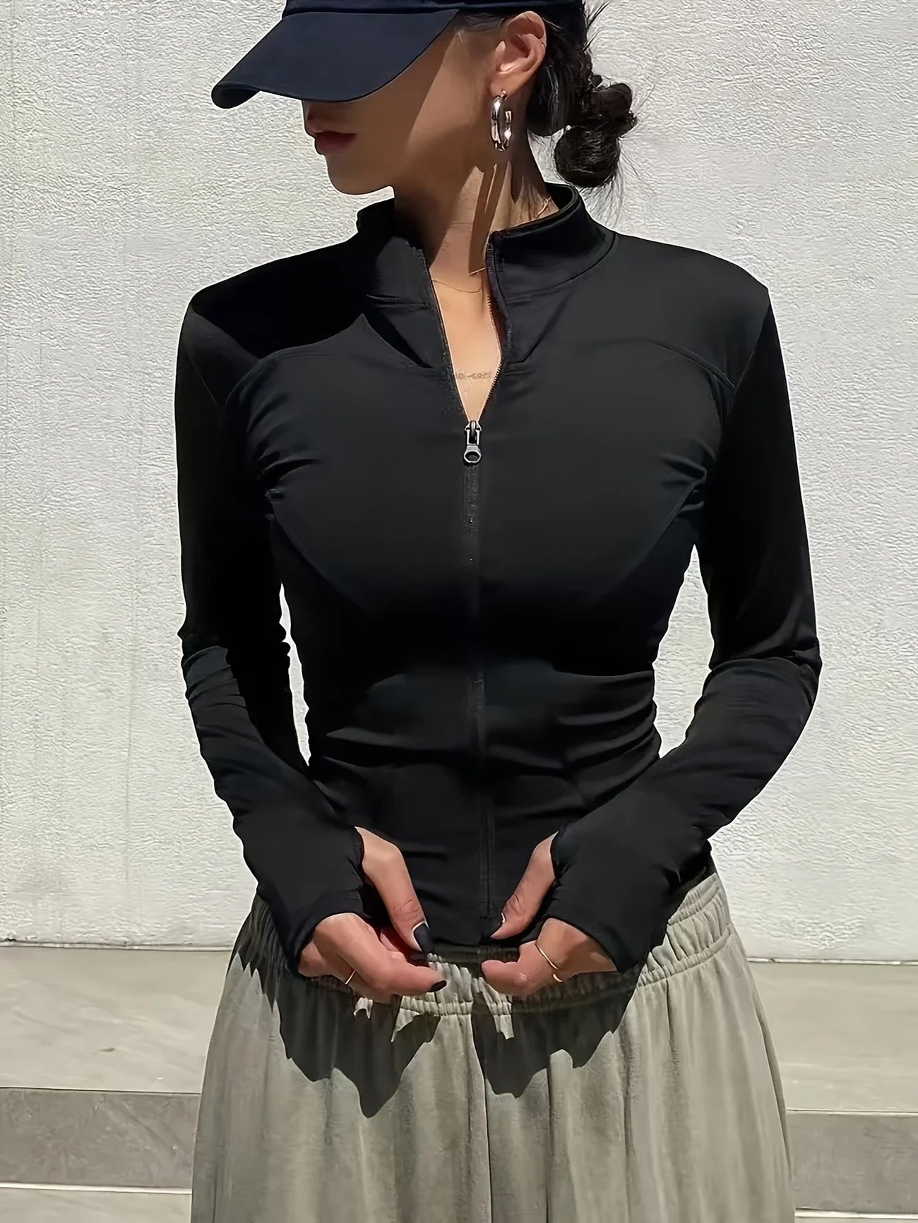 2025 Fall Pilates Quick-Dry Athletic Jacket for Women - Ideal for Gym Workouts & Outdoor Running