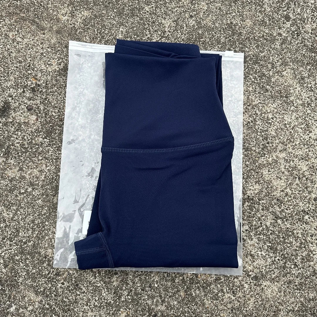 Solid Color Back Waist Pocket High Waist Yoga Legging Women Sport Cropped Pants Butter Athletic Gym Comprehensive Training Jog