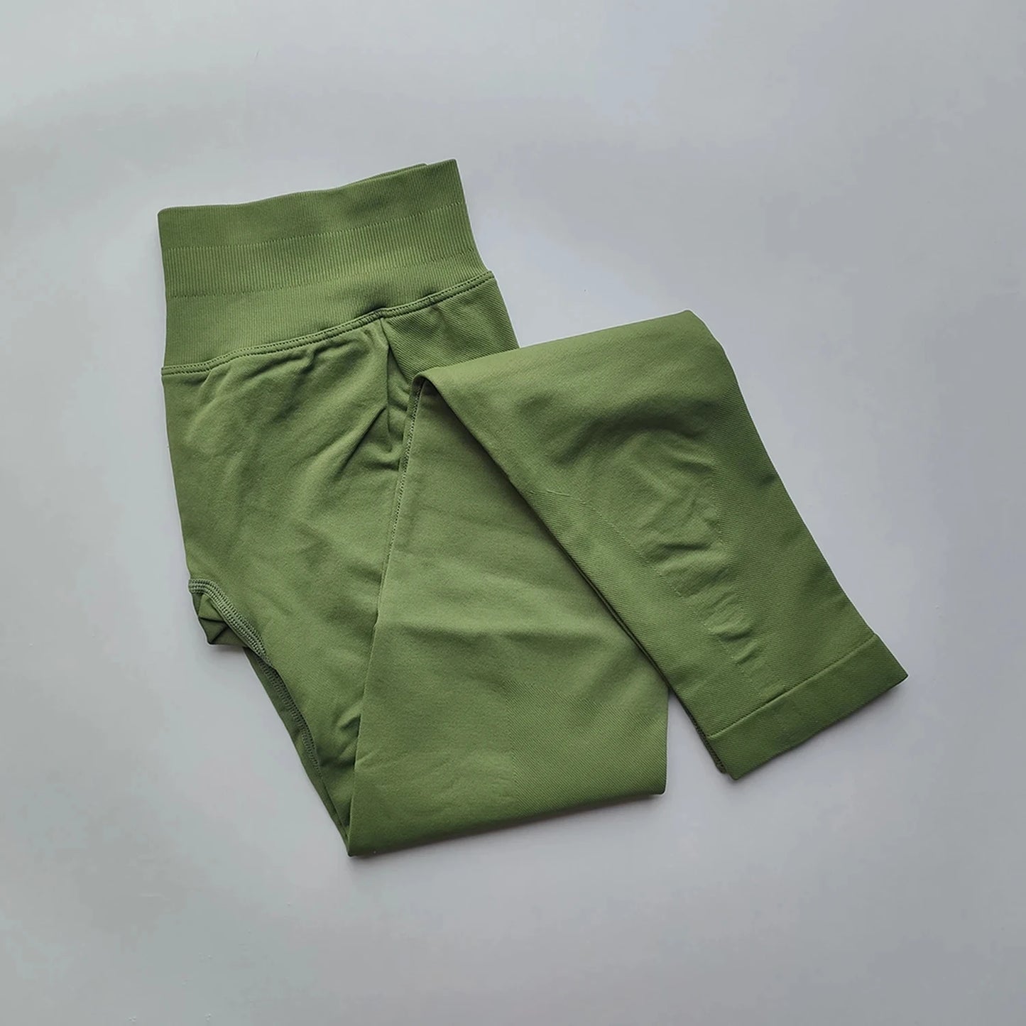 Seamless Leggings Sports Women Gym Wear Clothes Outfit Yoga Pants Squat Proof Fitness Running Scrunch Bum Tights