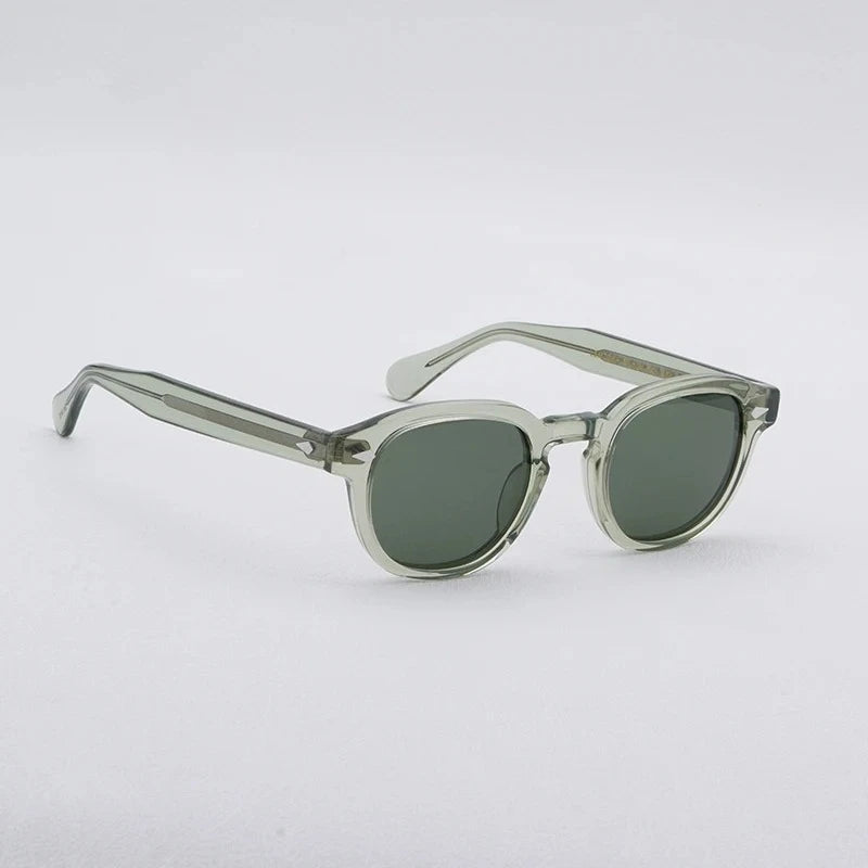 Sunglasses Man Johnny Depp Sun Glasses Woman Luxury Brand Design Vintage Acetate UV400 Driver Shade Lemtosh Polarized Goggles