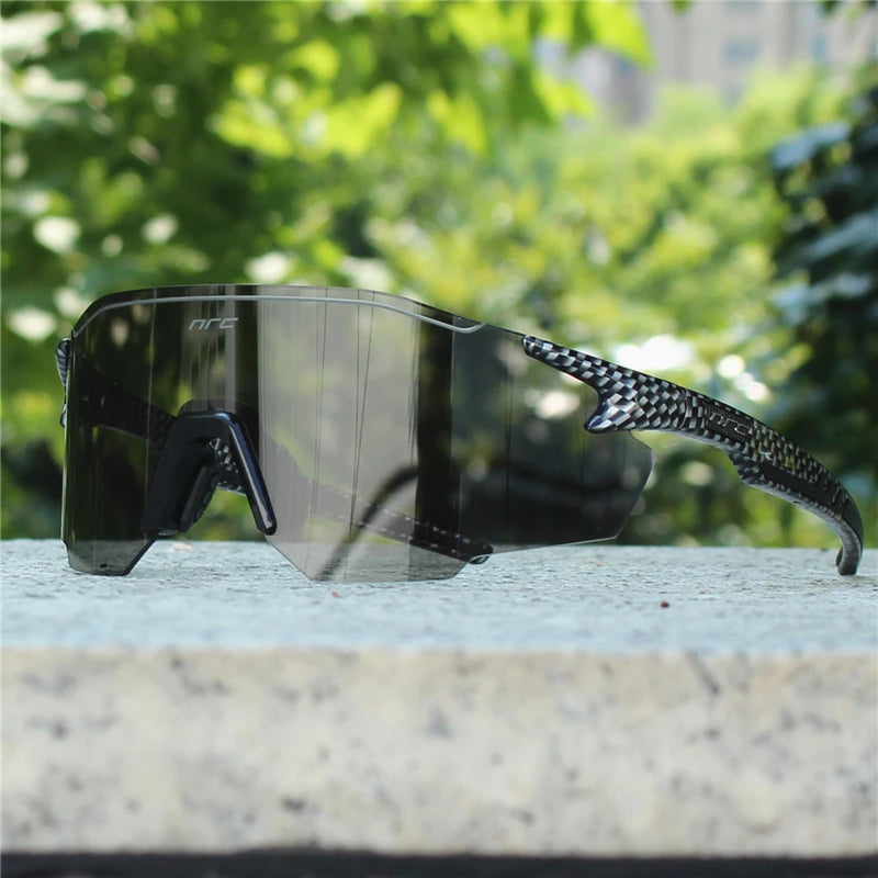 NRC Men Cycling Sunglasses UV400 TR90 Sports Bicycle Glasses MTB Mountain Bike Fishing Hiking Riding Eyewear for Women sport