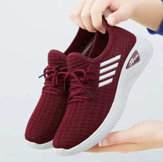 Women's running shoes Adult sneakers net shoes comfortable soft sneakers for women breathable casual shoes