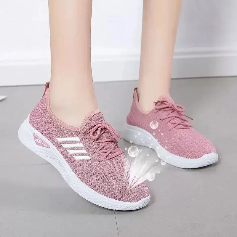 Women's running shoes Adult sneakers net shoes comfortable soft sneakers for women breathable casual shoes