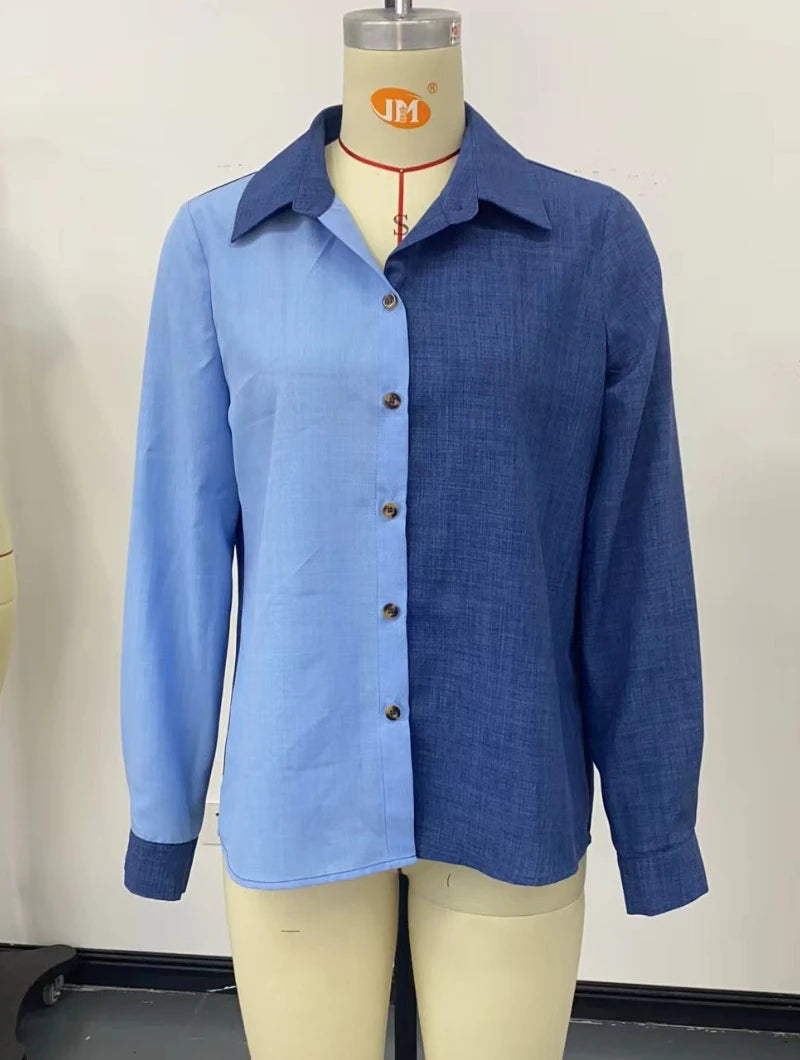 Fashion Casual Blouse Women Streetwear Spring Autumn Clothing Long Sleeve Tops Camisas Mujer Loose Blouses Shirt Woman Blusas