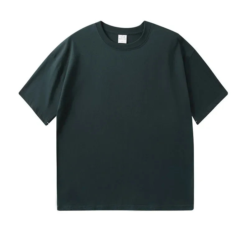 YSZWDBLX T-shirt Women 2025 Summer Short Sleeve O-neck Tshirt Man /woman Cotton Loose Harajuku Couples Tees Casual Shirts Top