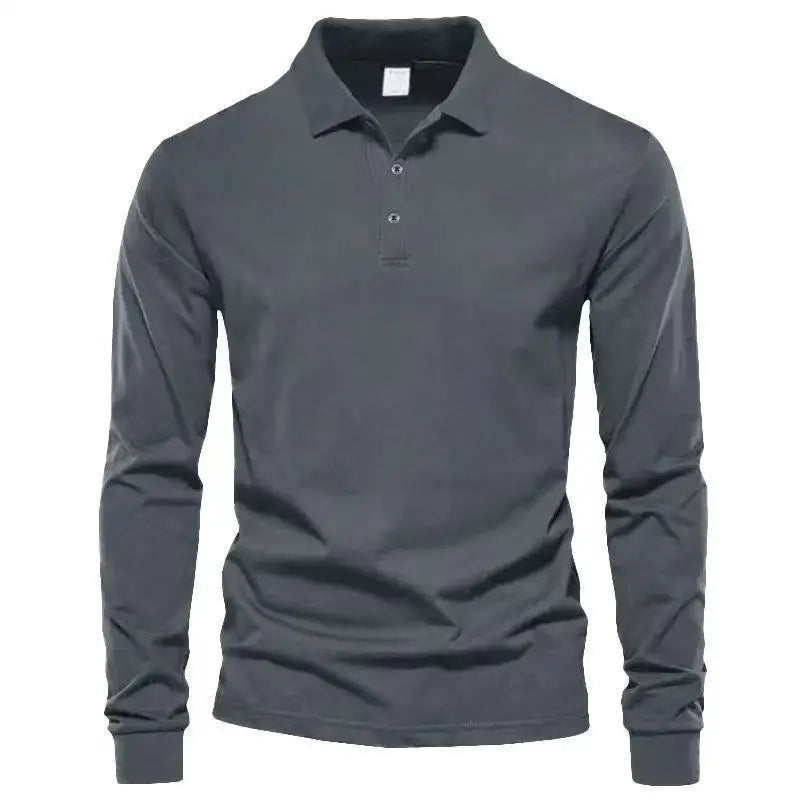 Men's M-4XL Quick Dry Pullover Long Sleeve Shirts Oversized Breathable Clothes Tactical Elastic Plain Turn-down Sports T-shirts