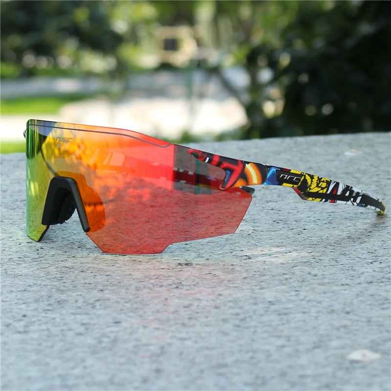 NRC Men Cycling Sunglasses UV400 TR90 Sports Bicycle Glasses MTB Mountain Bike Fishing Hiking Riding Eyewear for Women sport