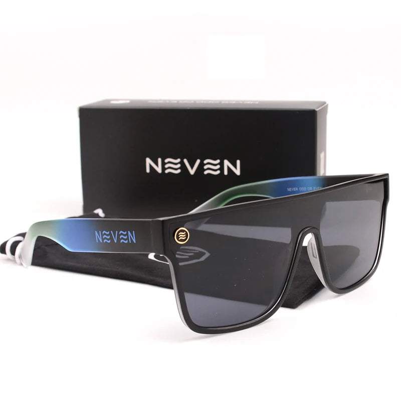 NEW High quality luxury NEVEN brand sunglasses square Conjoined lens outdoors Cycling Women men Gradient lens sun glasses UV400