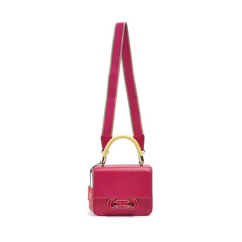 CH New PU+TPU Hand Bag 20x16x7cm Multi-Compartment Purse, 6 Colors Black Camel Cream Green Maroon Plum, Lightweight Tote