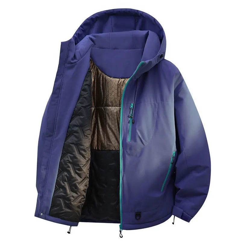 Winter Jacket Thicker Warm Waterproof Windproof Warm Casual Sports Jacket Men Women Sport Hiking Running Hooded Casual Warm Coat