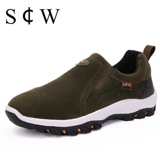 Men's Fashionable Casual Sports Shoes, Outdoor Walking and Hiking Shoes, Loafers, Comfortable Shoes, Lightweight, Plus Size38-50